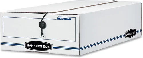 Vista 12 de Bankers Box Paquete de 12 cajas de verificación de cuerdas y botones