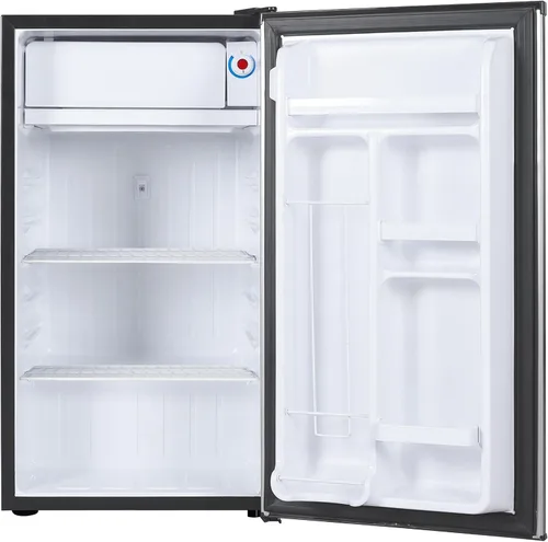 Vista 5 de RFR320 Mini refrigerador de una puerta con congelador, 3.2 Cu. Pie. capacidad - negro