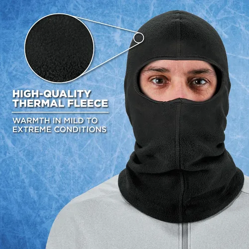 Vista 2 de Ergodyne N-Ferno 6821 - Máscara de esquí de invierno para pasamontañas forro polar térmico