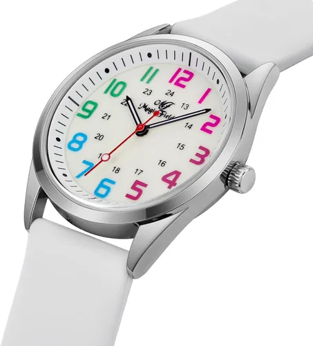 Vista 2 de Reloj de enfermera para enfermeras, médicos, profesionales médicos, estudiantes, hombres, mujeres, unisex, fácil de leer, esfera luminosa, reloj
