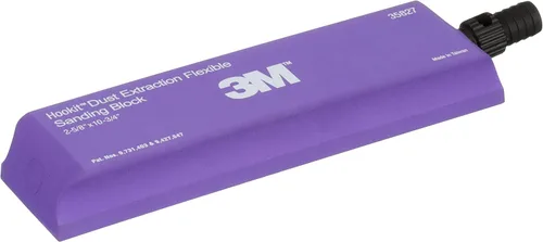 Vista 13 de 3M™ Bloque de lijado de radio flexible de extracción de polvo Hookit™ 35830, 5.236 in x 2.598 in