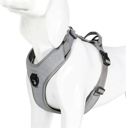 Vista 11 de WINHYEPET True Love TLH6071 - Arnés reflectante para perros pequeños, medianos y grandes, chaleco para mascotas, ajuste rápido, ajustable, para Negro