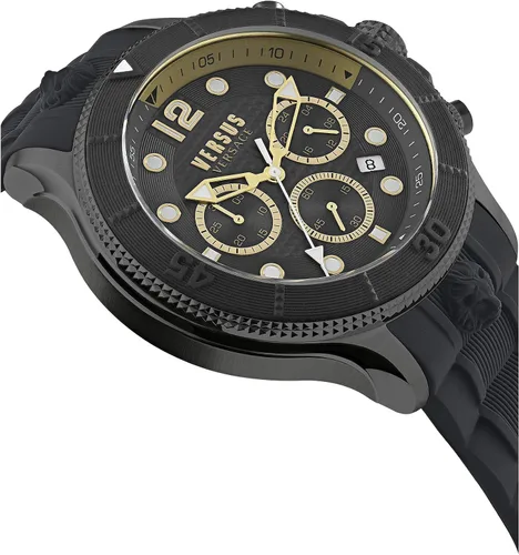 Vista 3 de Versus Versace VSPVV0320 - Reloj con correa para hombre color negro IP de 1929in Negro - Volta