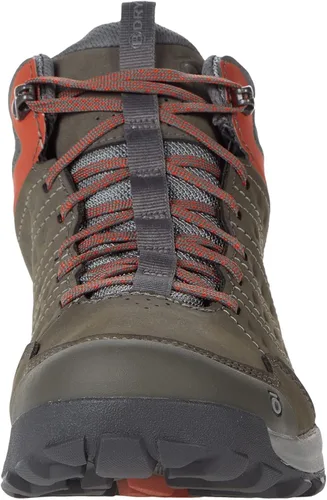 Vista 7 de Oboz Sypes Mid Leather B-Dry - Zapatos de senderismo para hombre, Algas