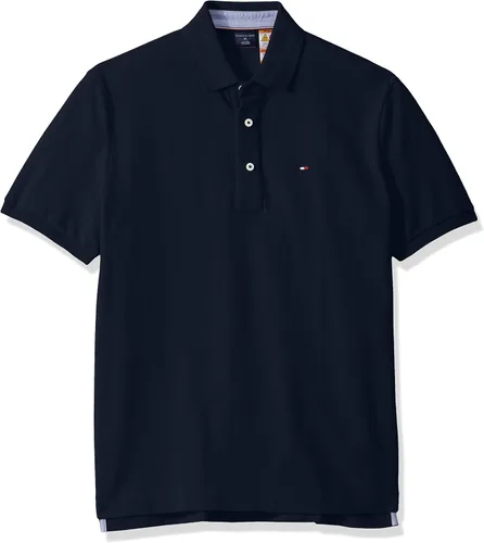 Vista 5 de Tommy Hilfiger Polo adaptable para hombre con botones magnéticos en ajuste clásico