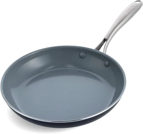 Vista 12 de GreenPan Swift - Sartén antiadherente de 8 pulgadas, utensilios de cocina de cerámica sin PFAS, aptos para lavavajillas y horno/asador hasta 600 °F