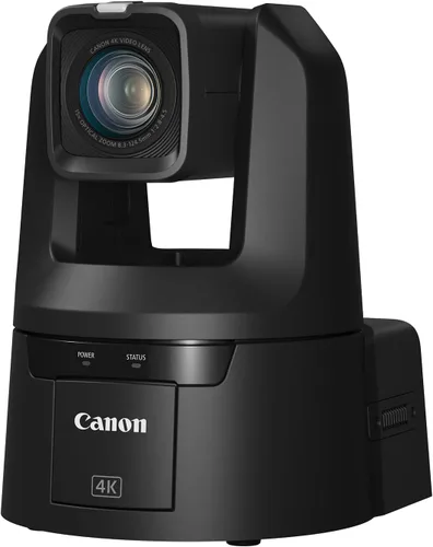 Vista 2 de Canon Cámara CR-N700 4K PTZ (negro), zoom óptico de 15x, AF CMOS de doble píxel, función de recorte, múltiples protocolos, conectividad flexible