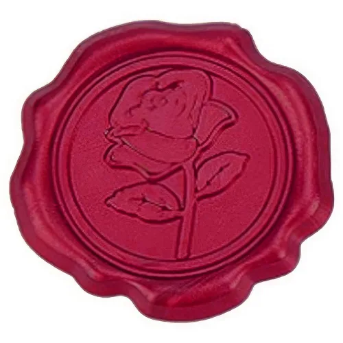 Vista 8 de CRASPIRE Calcomanías de sello de cera de bronce rosa, sellado, para el día de San Valentín, boda, flores, adhesivos, calcomanías decorativas