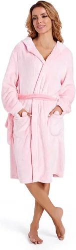 Vista 5 de OLAOLA Women Hooded Plush Robes, Soft Animal Bathrobe for Women, Cozy Warm Home Pajamas Christmas Gift