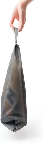 Vista 6 de pack all Bolsas de viaje resistentes al agua, organizador de zapatos con cremallera, para hombres y mujeres, Gris, 1 paquete
