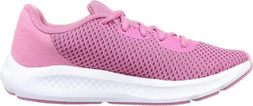 Vista 6 de Under Armour Charged Pursuit 3 - Tenis de correr para mujer, Negro