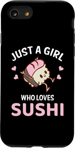 Vista 13 de Funda para iPhone 15 Just A Girl Who loves sushi Japanese Food Sushi
