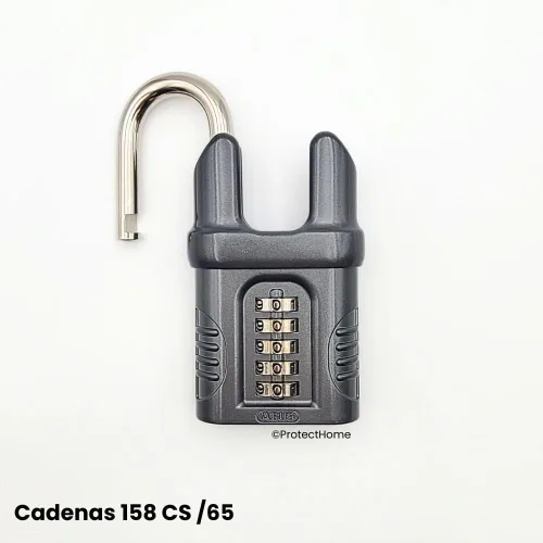 Vista 8 de ABU15865CS 158CS/65 - Candado de combinación de grillete cerrado de 2.559 in (5 dígitos)