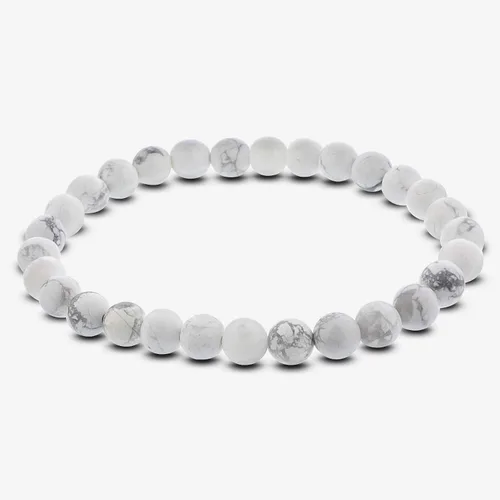Vista 368 de Gem Avenue Handmade Round Bead Stretch Bracelet Unisex Natural Stone Beaded Jewelry for Men & Women, Elastic Wristband for Daily Wear
