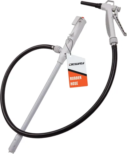 Vista 12 de DeWay Bomba de Transferencia de Combustible de Varilla con Batería con Boquilla de Parada Automática, Flujo Rápido de 3.2 GPM y Manguera