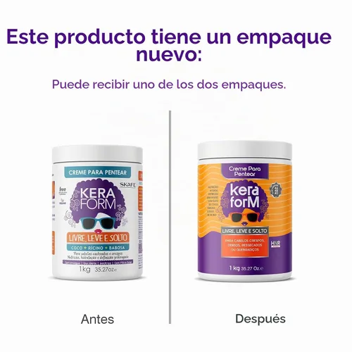 Vista 4 de Keraform libre, ligero y suelto 2.2 lbs
