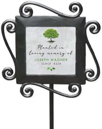 Vista 27 de GiftsForYouNow, estaca de jardín conmemorativa para mascota de hierro forjado, 28 x 8.5