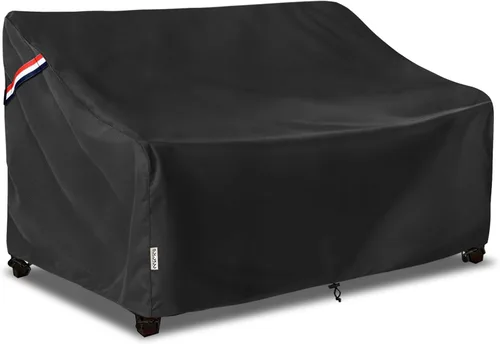 Vista 15 de Fundas impermeables para sillas de patio, paquete de 2, 27.5 Beige