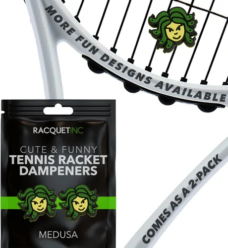 Vista 73 de Racquet Inc Regalos de Tenis - Amortiguadores de Vibración para Raqueta de Tenis - Absorbe Choques, Reduce la Vibración de las Cuerdas para Mejor