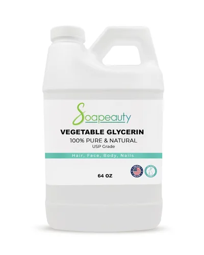 Vista 11 de Soapeauty Glicerina vegetal de grado USP Glicerina pura sin OMG para el cuidado de la piel, cuidado del cabello, fabricación de jabón