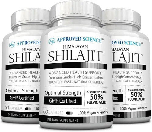 Vista 7 de Approved Science Himalayan Shilajit - 1000 mg porción, 50% ácido fúlvico - extracto 30:1 - Suplemento Shilajit de alta potencia - Probado por