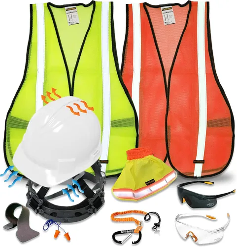 Vista 12 de KwikSafety - Charlotte, NC - Sombreros duros [Ala completa, estilo gorra, estilo de escalada] Tipo 1, Clase C ANSI OSHA