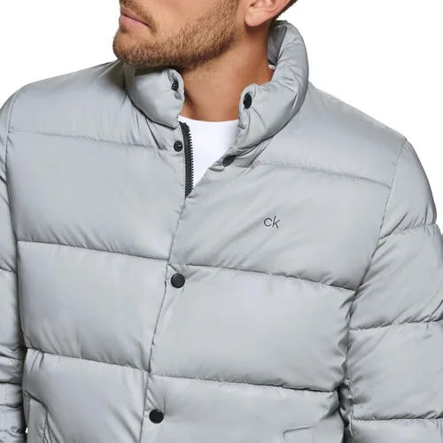 Vista 7 de Calvin Klein Chaqueta acolchada, para hombre, abrigo de invierno, resistente al agua