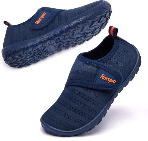 Vista 3 de Racqua Baby Todder Water Shoes Boy's Girl's Quick Dry Barefoot Shoes Non-Slip Swim Pool Aqua Shoes(BabyToddler)