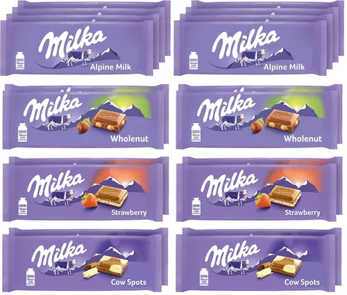 Vista 9 de El Mejor Chocolate Milka del Mundo - Leche Alpina, 10 Barras
