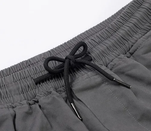 Vista 4 de LOKTARC - Pantalones de chándal con cordón para niños, diseño de camuflaje