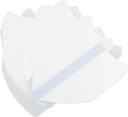 Vista 9 de 20 calcomanías antirozaduras en el interior del muslo, en forma de V, cintas invisibles transparentes para muslos, protección contra rozaduras