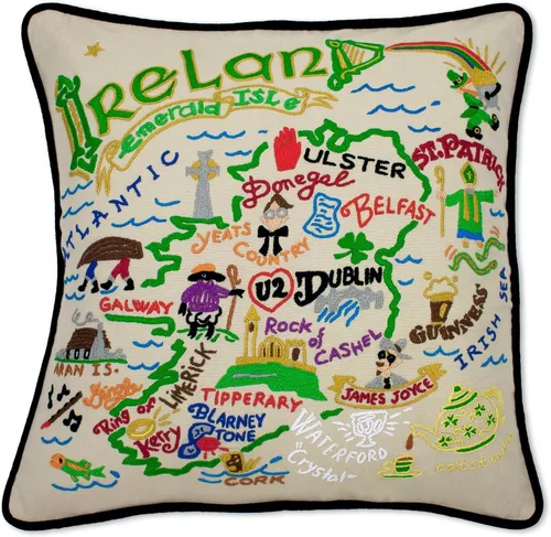 Vista 69 de Catstudio Portland (Oregon) - Almohada decorativa bordada