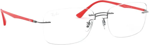 Vista 5 de Ray-Ban RX8750 - Marcos rectangulares de titanio para anteojos
