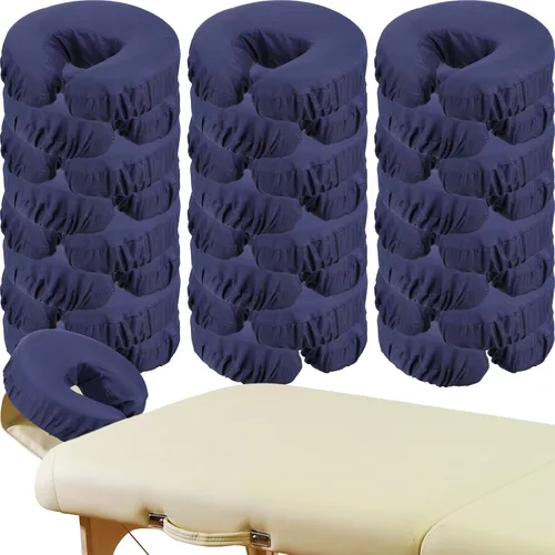 Vista 10 de Macarrie - Juego de 24 fundas de microfibra para mesa de masaje, color beige