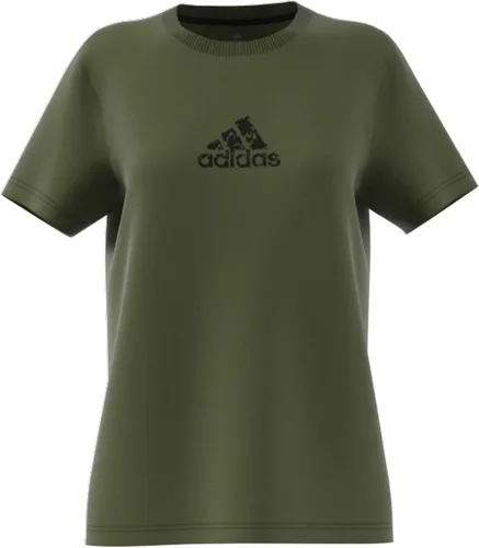 Vista 3 de adidas Camiseta de iconos de marca para mujer, Blanco
