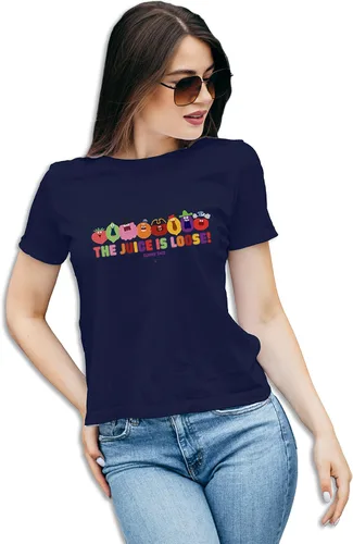 Vista 3 de The Tshirt Company - Camisetas gráficas para mujeres y hombres, camisetas negras de diseñador con estampados únicos y modernos cara divertida