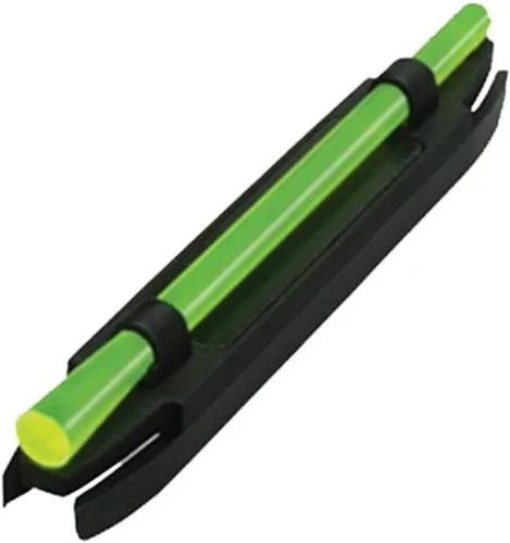 Vista 7 de HIVIZ S-Series mira magnética para escopeta - Vista frontal fija para escopetas acanaladas - LitePipes verdes o rojos - Base de enganche