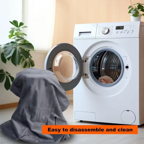 Vista 9 de El colchón de camping de esponja de memoria Bzvystux es adecuado para colchonetas impermeables para adultos, colchones de piso enrollables