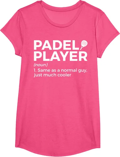 Vista 18 de Camiseta de Padel Player Definition Padel Tenis, Negro