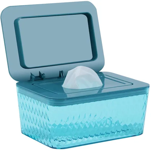 Vista 16 de Paquete de 2 Dispensadores de Toallitas con Diseño de Sello - Dispensador de Toallitas Soporte de Toallitas Caja de Toallitas para Baño Mantiene