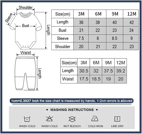 Vista 5 de Kiddiezoom Conjunto de ropa unisex de manga corta para bebé recién nacido