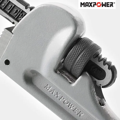 Vista 8 de MAXPOWER Llave de tubo de 14 pulgadas, capacidad de mandíbula de 2 pulgadas
