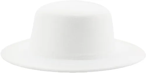 Vista 30 de Sombrero de invierno para mujer, sombreros de invierno para mujer, moda formal, boda, decorar, gorra de Panamá