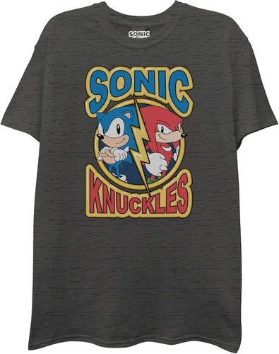 Vista 4 de FREEZE Camiseta Sonic The Hedgehog Tails and Knuckles para hombre