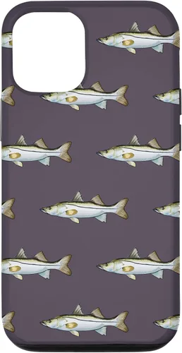 Vista 28 de Grey Snook Pattern Saltwater Fish Case for iPhone 17