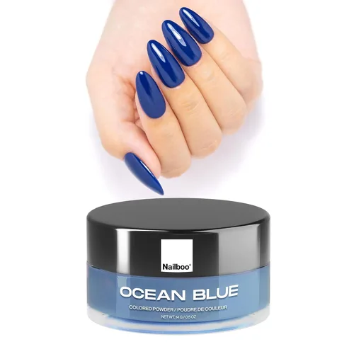 Vista 14 de Nailboo Polvo de inmersión para uñas – Polvo de inmersión de uñas transparente, hecho a medida con fórmula ultrafina altamente pigmentada,