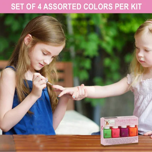 Vista 7 de Karma - Juego de esmaltes de uñas para niños, n.º 2, esmalte de uñas natural seguro para niñas pequeñas, no tóxico, vegano y libre de crueldad