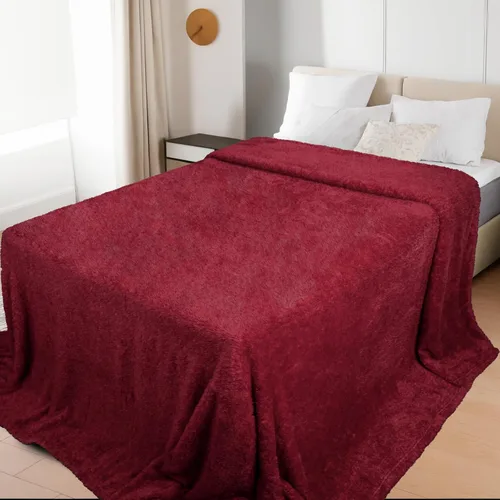 Vista 2 de Macevia Manta de tamaño California King, grande y suave de 120 x 120 pulgadas, forro polar gigante para toda la familia y exteriores para cama