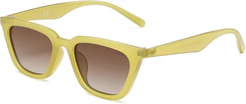 Vista 12 de SOJOS Gafas de sol polarizadas cuadradas estrechas estilo ojos de gato para mujeres, retro, modernas, para conducir SJ2169