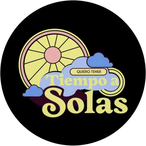 Vista 3 de Quiero Tener Tiempo A Solas Dreamy Wheel Sky PopSockets Adhesive PopGrip